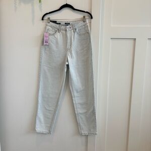 Wild Fable High Rise Tapered Women's Jeans Light Wash NWT EasyRigid Denim 4/28"